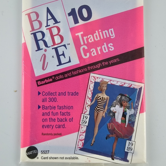 NWT Vintage 90's Barbie Trading Cards Lot of 5 10 packs Fashion Special Edition - Picture 5 of 8